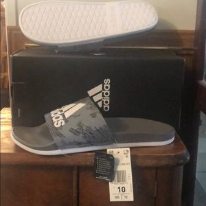 Men’s Adidas Slides - NIB - Size 10